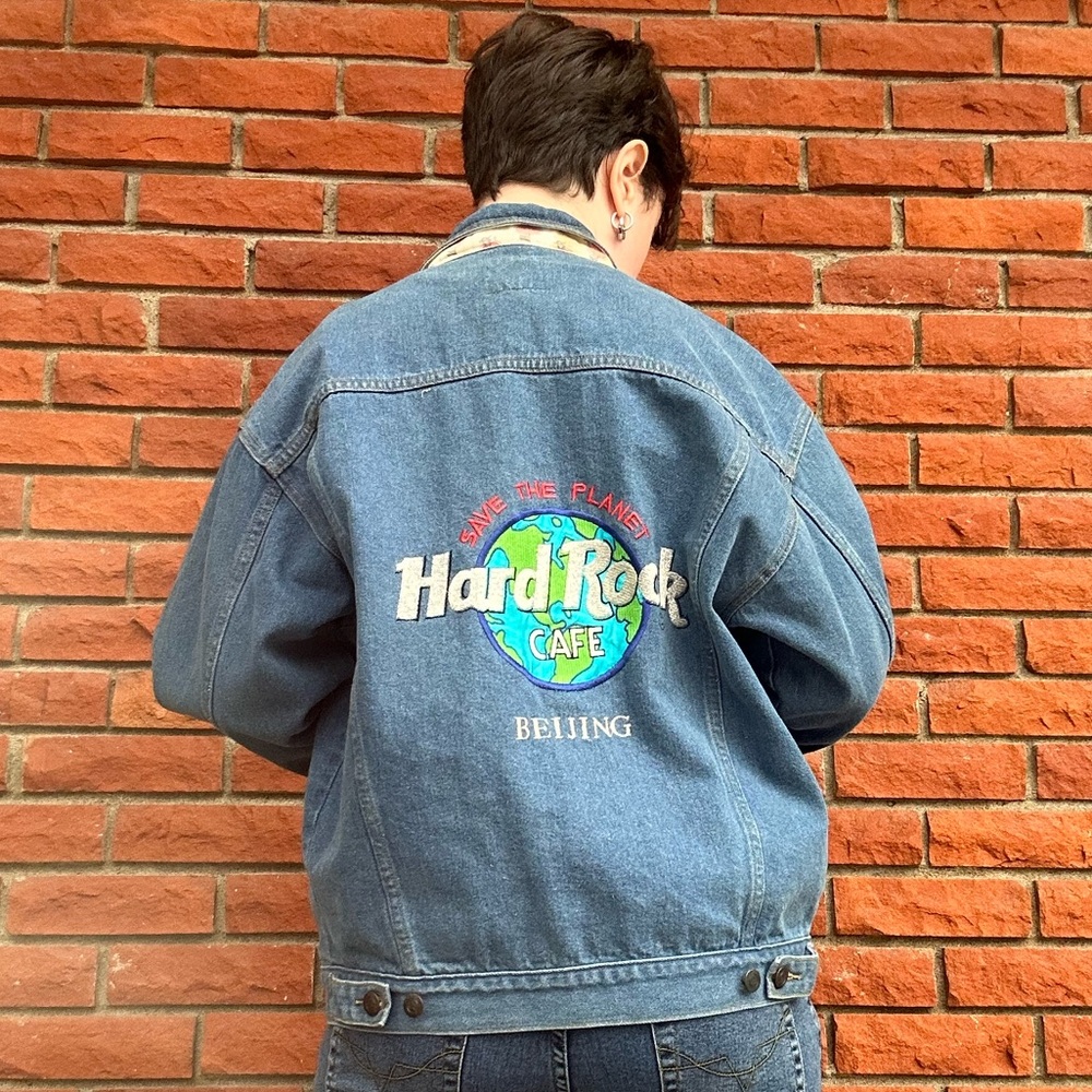 Hard Rock Cafe denim jacket